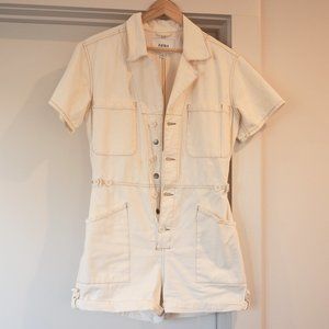 Pistola Romper Medium in Ecru